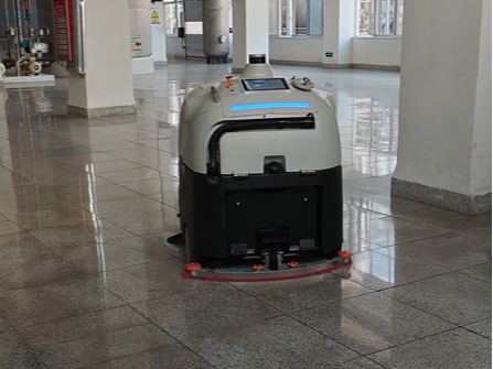 環(huán)保檢查穩(wěn)過！坦力洗地機(jī)器人，廠區(qū)清潔“智”勝之道