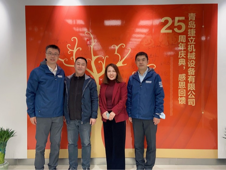 坦能集團(tuán)中國區(qū)總經(jīng)理走訪青島捷立機(jī)械：共謀發(fā)展，共創(chuàng)輝煌