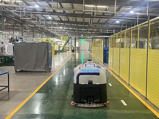 坦力工業(yè)級掃地機(jī)器人：8 小時續(xù)航，開啟鋼廠清潔 “暴走模式”